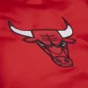 Mitchell & Ness NBA Chicago Bulls Triple Check Heavyweight Satin Jacket Red XL