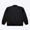 Mitchell & Ness NFL Team Leader Satin Bomber Vintage Logo Oakland Raiders Black M