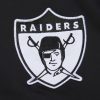 Mitchell & Ness NFL Team Leader Satin Bomber Vintage Logo Oakland Raiders Black M