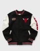 Mitchell & Ness NBA Team History Varsity Jacket Vintage Logo Chicago Bulls Black M