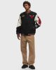 Mitchell & Ness NBA Team History Varsity Jacket Vintage Logo Chicago Bulls Black M
