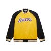 Mitchell & Ness NBA Double Clutch Lw Satin Jacket Vintage Logo Los Angeles Lakers Black-Gold