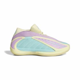   Adidas Anthony Edwards 2 Almost Yellow (GS) Almost Yellow/Bliss Lilac/Flash Aqua