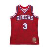 Mitchell & Ness NBA Asian Heritage Yot Snake Jersey 2002 Philadelphia 76ers Allen Iverson Red M