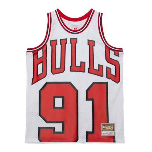 Mitchell & Ness NBA Maxxed Out Jersey Chicago Bulls 1997 Dennis Rodman White M