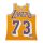 Mitchell & Ness NBA Maxxed Out Jersey Los Angeles Lakers 1998 Dennis Rodman Yellow