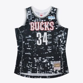   Mitchell & Ness NBA Dark Jersey All-Star 2015 Giannis Anteokounmpo Black-White