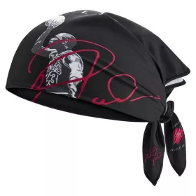 JORDAN PRINTED BANDANA BLACK/WHITE/GYM RED
