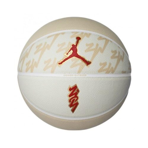 JORDAN ALL COURT 8P Z WILLIAMSON DEFLATED TEAM GOLD/WHITE/METALLIC GOLD/UNIVERSITY RED 7