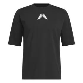  Adidas Anthony Edwards "Believe That" Tee Black/White