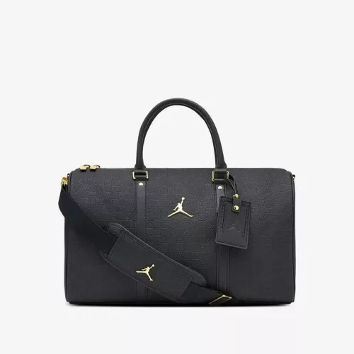 Jordan Jam Monogram Duffle Bag Black