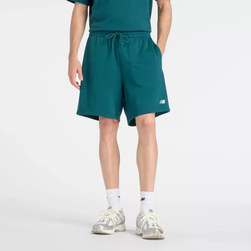 New Balance MS41520AAV 7" Essential French Terry Shorts Medusa Green L