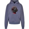 MISTER TEE FLYING HIGH HEAVY OVERSIZE HOODIE VINTAGEBLUE S