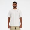 NEW BALANCE SMALL LOGO T-SHIRT WHITE S