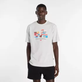 New Balance MT61H0DXAHH Boxes T-Shirt Ash Heather
