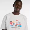 New Balance MT61H0DXAHH Boxes T-Shirt Ash Heather L