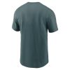 Nike SS Essential Cotton T-Shirt - NFL Philadelphia Eagles Sport Teal