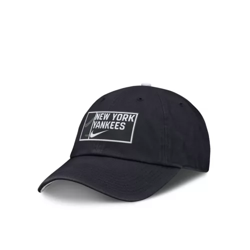 Nike Primetime Club NY Yankees Unctructured Oragnic Cotton Cap Blue/White