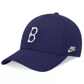   Nike Primetime Club Brooklyn Dodger Unctructured Oragnic Cotton Cap Royal blue