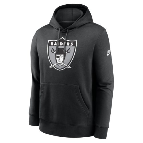 Nike Club Fleece Pullover Hoodie - NFL Las Vegas Raiders Black 3XL