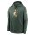 Nike Club Fleece Pullover Hoodie - NFL Green Bay Packers Fir XXL
