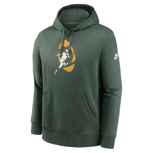 Nike Club Fleece Pullover Hoodie - NFL Green Bay Packers Fir XXL