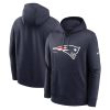 Nike Club Fleece Pullover Hoodie - NFL New England Patriots College Navy