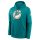 Nike NFL Miami Dolphins Club Fleece Pullover Hoodie Mardi Gras XL