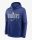 NIKE MLB CLUB SLACK FLEECE HOOD LOS ANGELES DODGERS RUSH BLUE M