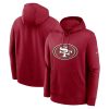 Nike Club Fleece Pullover Hoodie - NFL San Francisco 49ers Gym Red XXL