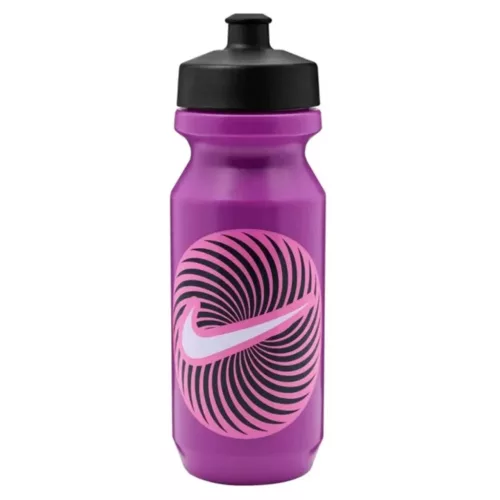 NIKE BIG MOUTH BOTTLE 2.0 32 OZ GRAPHIC VIVID PURPLE/BLACK/PLAYFUL PINK/SEQUOIA/SAIL