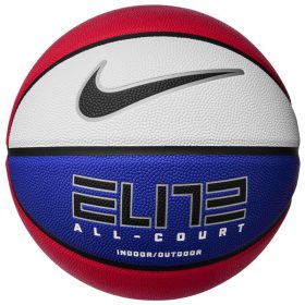   NIKE ELITE ALL COURT 8P 2.0 DEFLATED GYM RED/DEEP ROYAL BLUE/METALLIC SILVER/BLACK