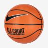 NIKE EVERYDAY ALL COURT 8P DEFLATED AMBER/BLACK/METALLIC SILVER/BLACK