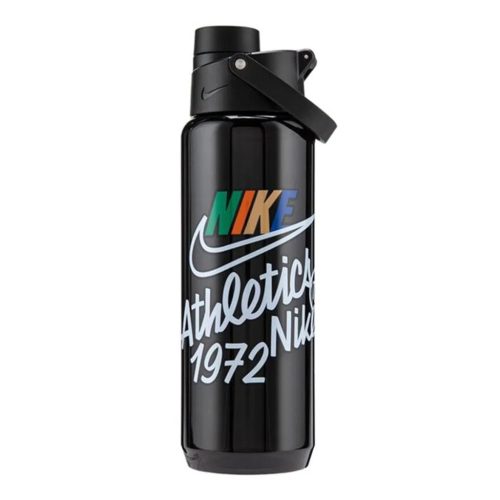 Nike Tr Renew Recharge Chug Bottle 24 Oz Graphic Black/Black/Malachite ONE