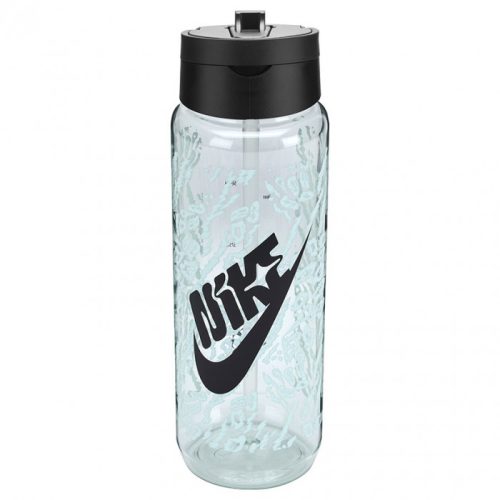 Nike Tr Renew Recharge Straw Bottle 24 Oz Graphic Barely Green/Black/Black