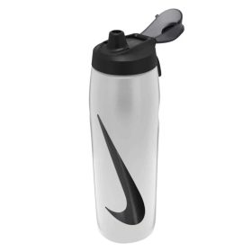   Nike Refuel Bottle Locking Lid 32 Oz Natural/Black/Black Iridescent