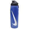 Nike Refuel Bottle Locking Lid 32 Oz Game Royal/Black/Silver Iridescent