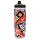 NIKE REFUEL BOTTLE 32 OZ GRAPHIC CLEAR/BLACK/LT CRIMSON/SAFETY ORANGE/WHITE