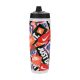 NIKE REFUEL BOTTLE 24 OZ GRAPHIC CLEAR/BLACK/LT CRIMSON/SAFETY ORANGE/WHITE ONE