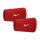 Nike Swoosh Classic Doublewide Wristbands 2Pk University Red/White