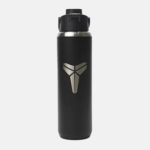 NIKE SS RECHARGE CHUG BOTTLE 24 OZ K BRYANT BLACK/BLACK/METALLIC SILVER 24OZ