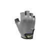 NIKE MEN'S ESSENTIAL FITNESS GLOVES COOL GREY/ANTHRACITE/VOLT S