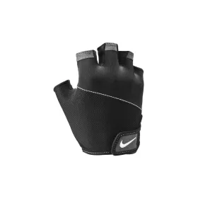 NIKE WOMEN'S GYM ELEMENTAL FITNESS GLOVES LACK/WHITE