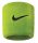 NIKE SWOOSH WRISTBANDS 2PK ATOMIC GREEN/BLACK ONE