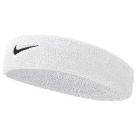 NIKE SWOOSH HEADBAND WHITE/BLACK
