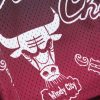 MITCHELL & NESS NBA DESTINATION LEISURE CAMP SHORTS Chicago Bulls Brown