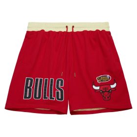   MITCHELL & NESS NBA TEAM OG 2.0 FASHION SHORTS 7" VINTAGE LOGO CHICAGO BULLS