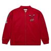 MITCHELL & NESS NBA LIGHTWEIGHT SATIN BOMBER VINTAGE LOGO CHICAGO BULLS XL