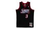Mitchell & Ness Philadelphia 76ers NBA Swingman Jersey 1997 Allen Inverson Black