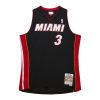MITCHELL & NESS MIAMI HEAT NBA BLACK JERSEY 2012 DWYANE WADE BLACK XXL